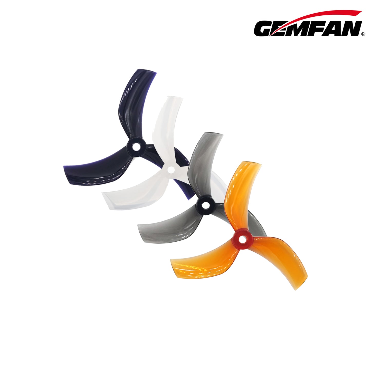 Gemfan D90 Ducted 3-Blade Propellers – Whisky (M5 Shaft, 2 Pairs)