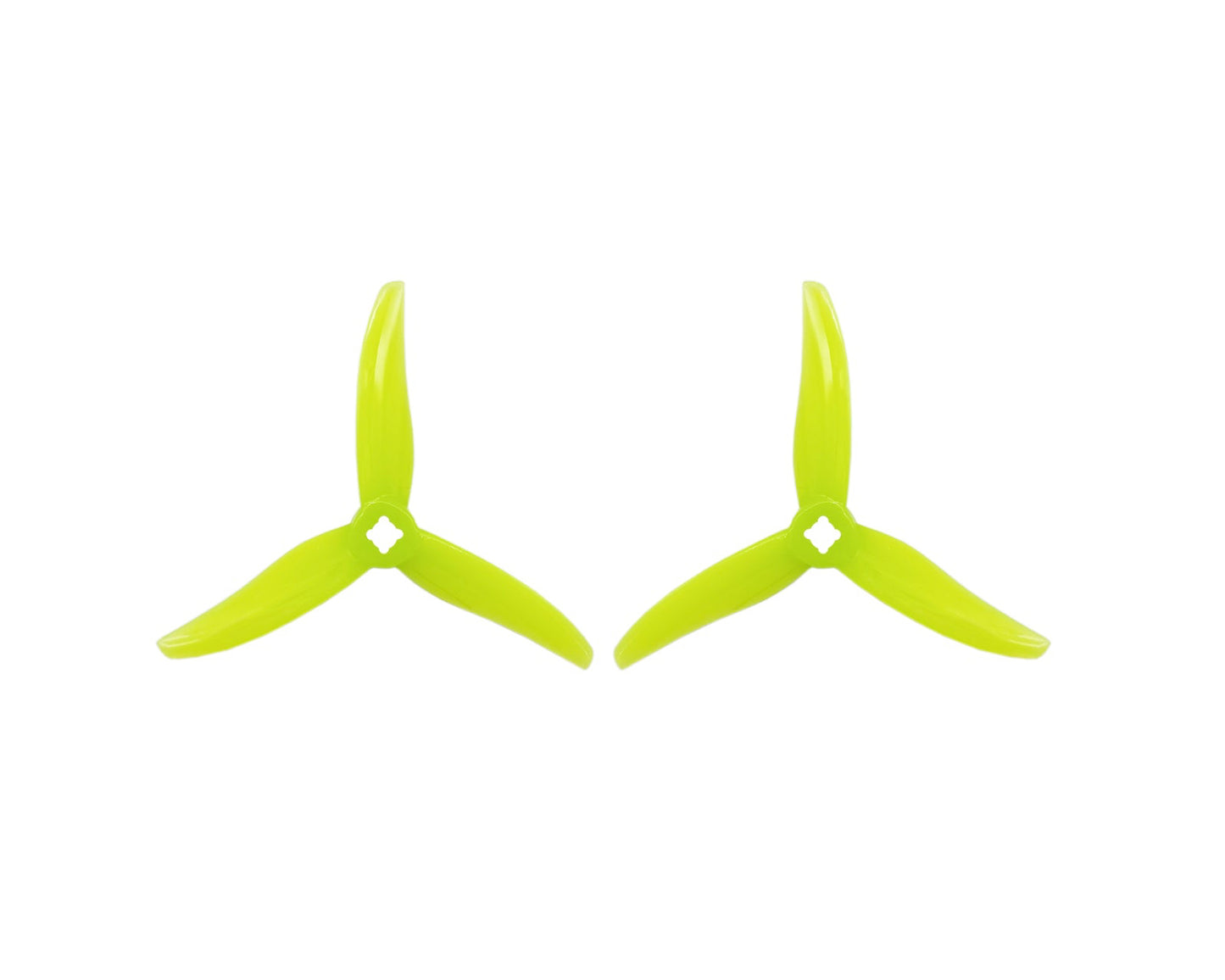 Gemfan Hurricane 3525 3-Blade Propellers – 2 Pairs (1.5mm & M5 Mount – Choose Color)