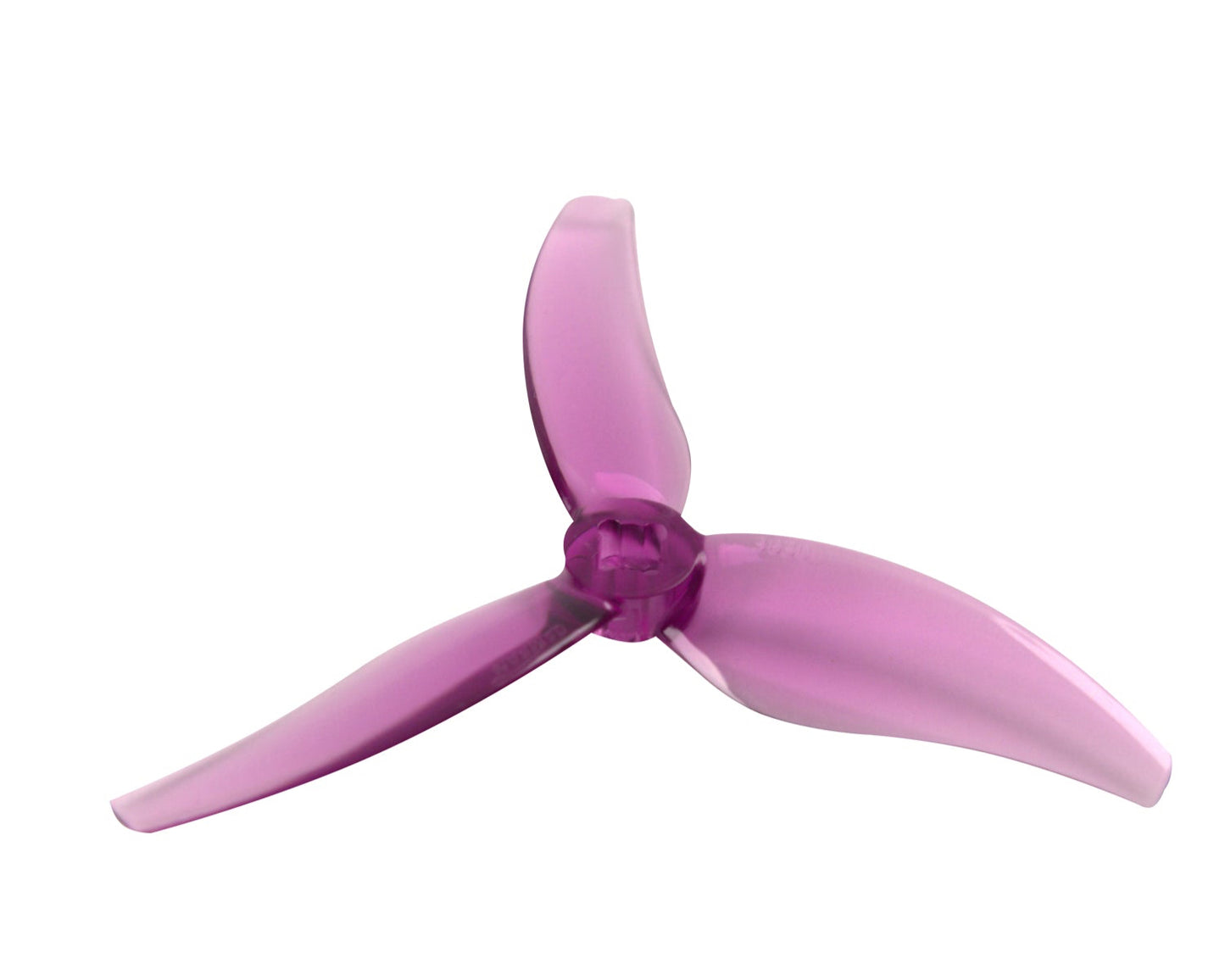Gemfan Hurricane 3630 3-Blade Propellers – Clear Purple (2 Pairs)