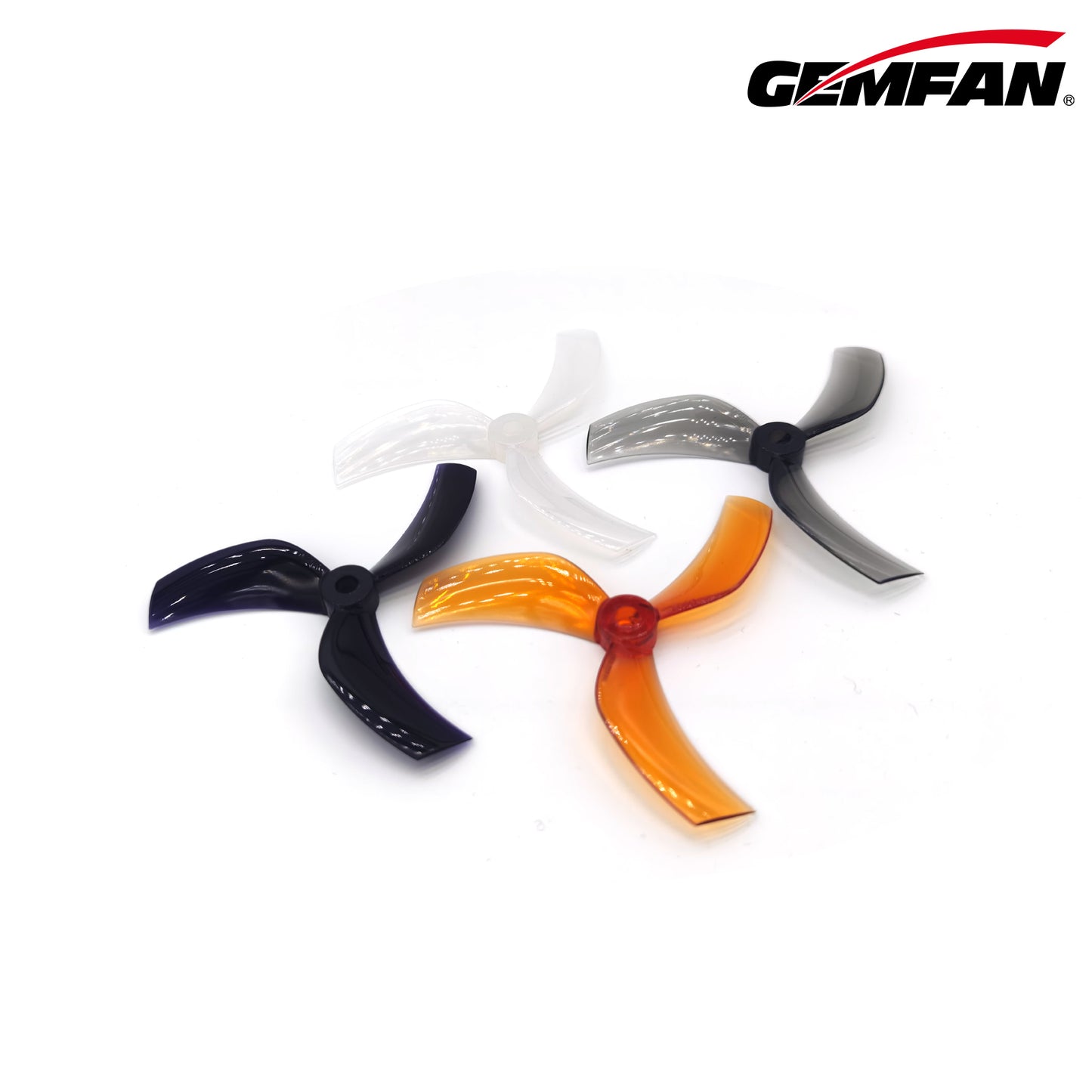 Gemfan D90 Ducted 3-Blade Propellers – Whisky (M5 Shaft, 2 Pairs)