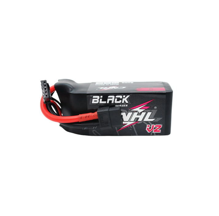 CNHL Black Series V2.0 1300mAh 14.8V 4S 130C LiPo Battery (XT60 Plug) - Zencopter
