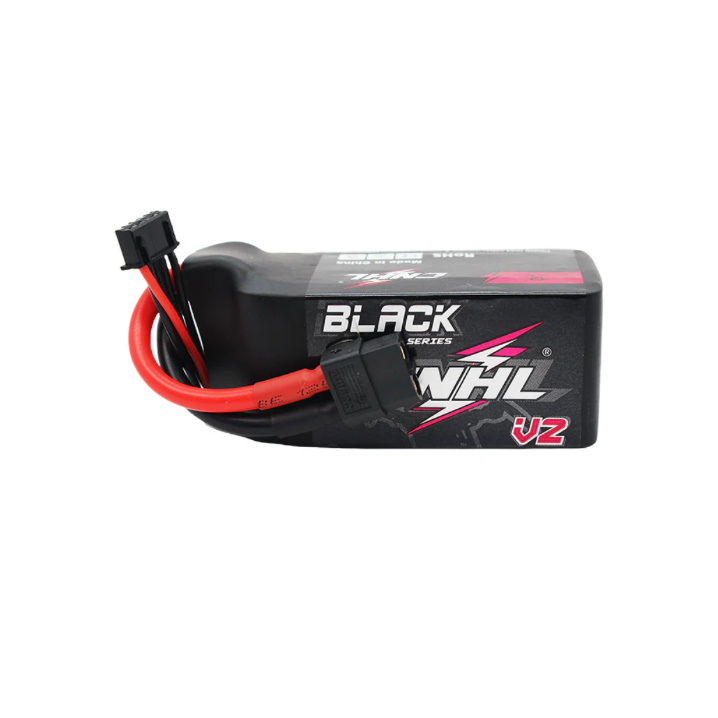 CNHL Black Series V2.0 1500mAh 14.8V 4S 130C LiPo Battery (XT60 Plug) - Zencopter