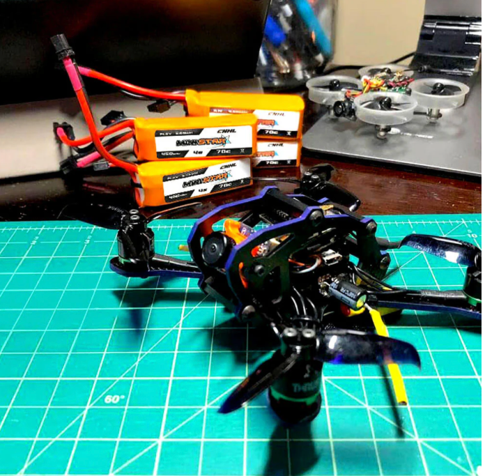 CNHL MiniStar Series 450mAh 14.8V 4S 70C LiPo Battery (XT30U Plug) - Zencopter