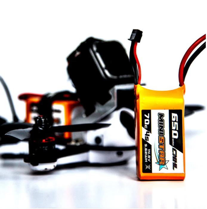 CNHL MiniStar Series 650mAh 14.8V 4S 70C LiPo Battery (XT30U Plug) - Zencopter