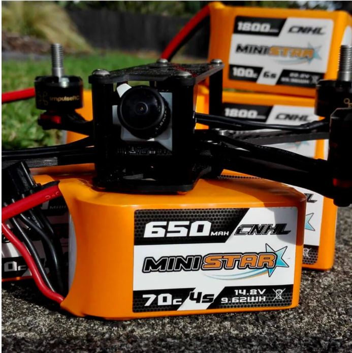 CNHL MiniStar Series 650mAh 14.8V 4S 70C LiPo Battery (XT30U Plug) - Zencopter