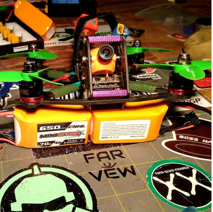 CNHL MiniStar Series 650mAh 14.8V 4S 70C LiPo Battery (XT30U Plug) - Zencopter