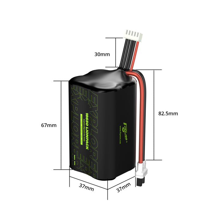 Flywoo Explorer Li-ion 4S 18650 3000mAh Sony VTC6 Battery – XT30UP Connector