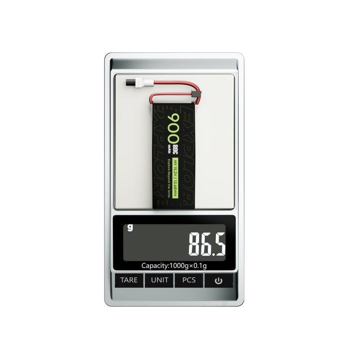 Flywoo Explorer 4S 900mAh HV 80C LiPo Battery – XT30 Plug (1pc)