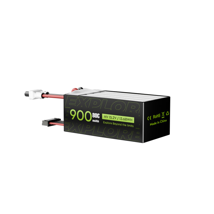 Flywoo Explorer 4S 900mAh HV 80C LiPo Battery – XT30 Plug