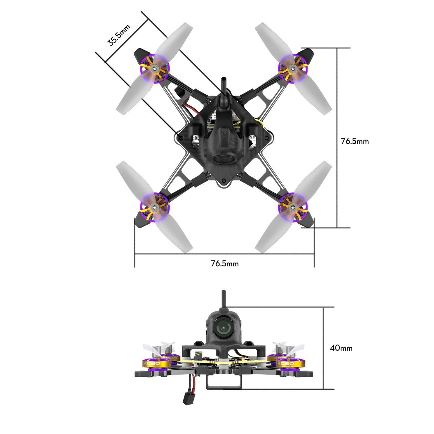 Flywoo Firefly18 1S Nano Baby V3 Analog – ELRS
