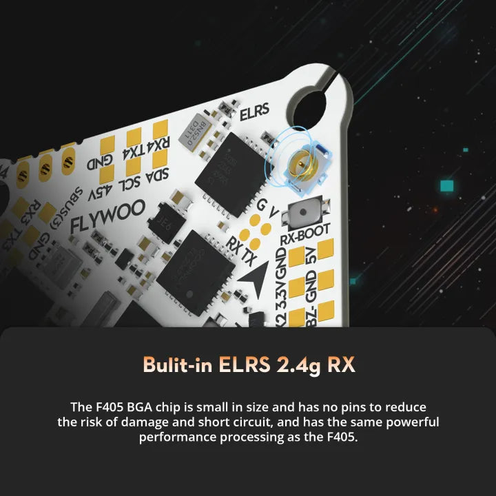 Flywoo GOKU F405 HD 1-2S 12A AIO ELRS V2 (42688) - Zencopter