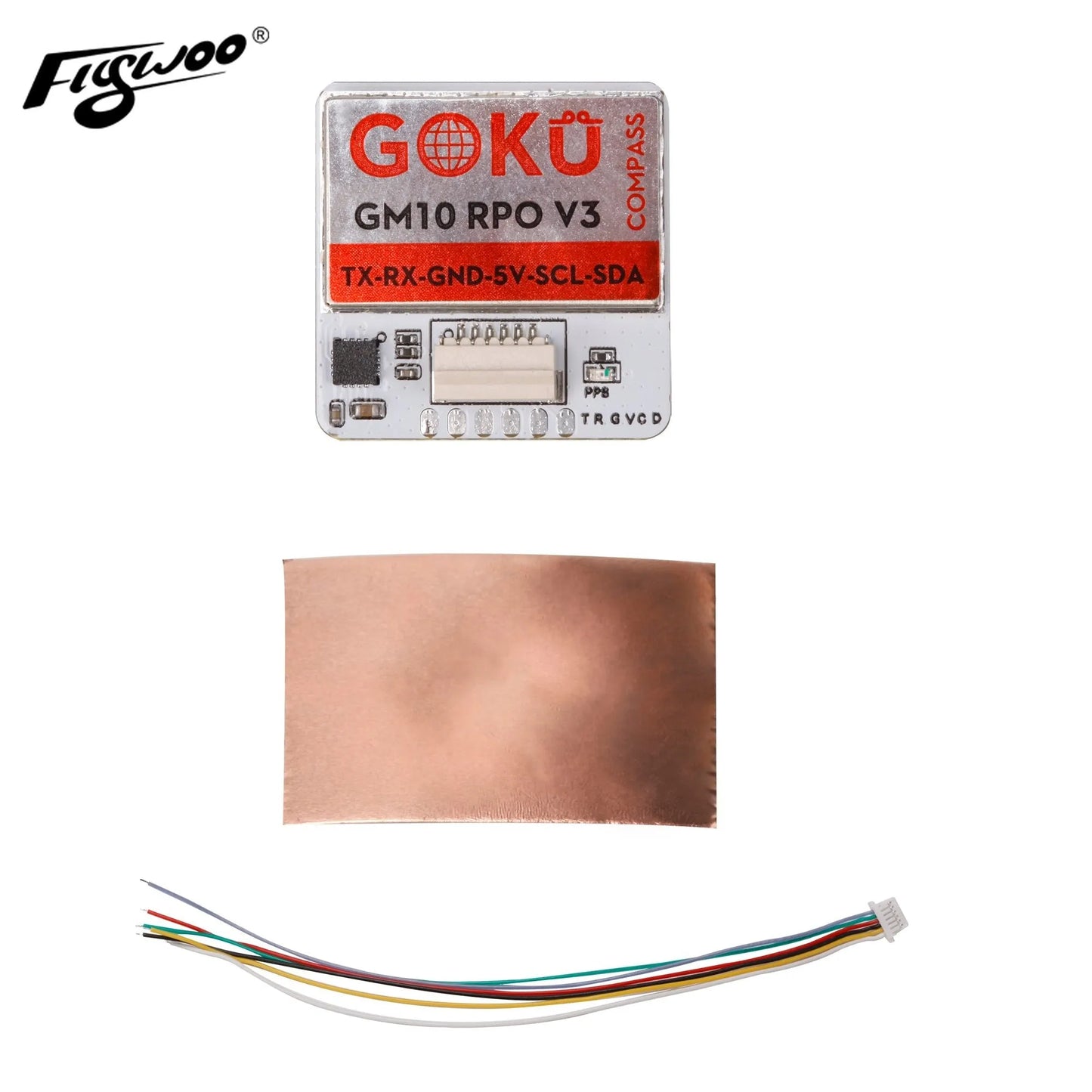 Flywoo GOKU GM10 Pro V3 GPS Module w/ Compass