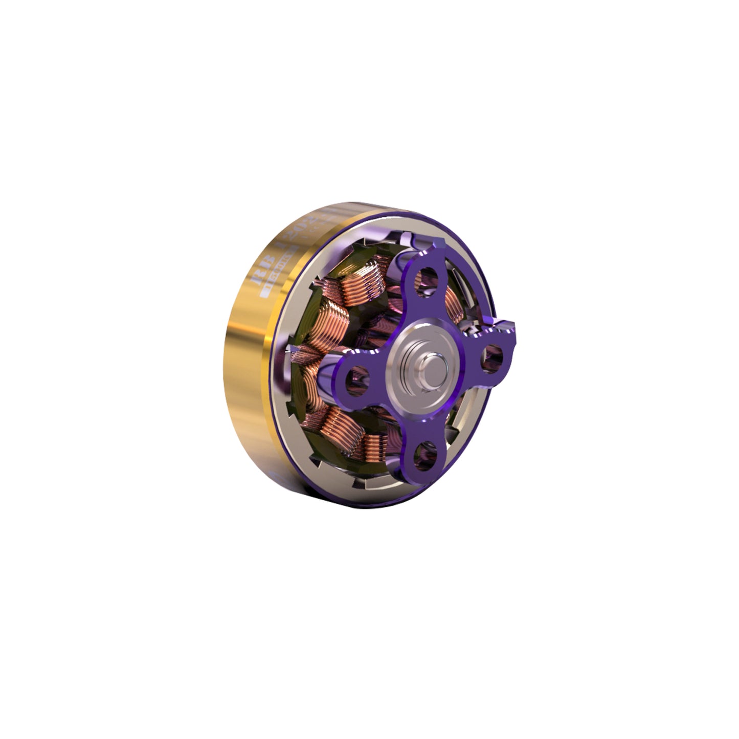 Flywoo ROBO 1202.5 11500KV FPV Motor – Gold/Purple (New Version)