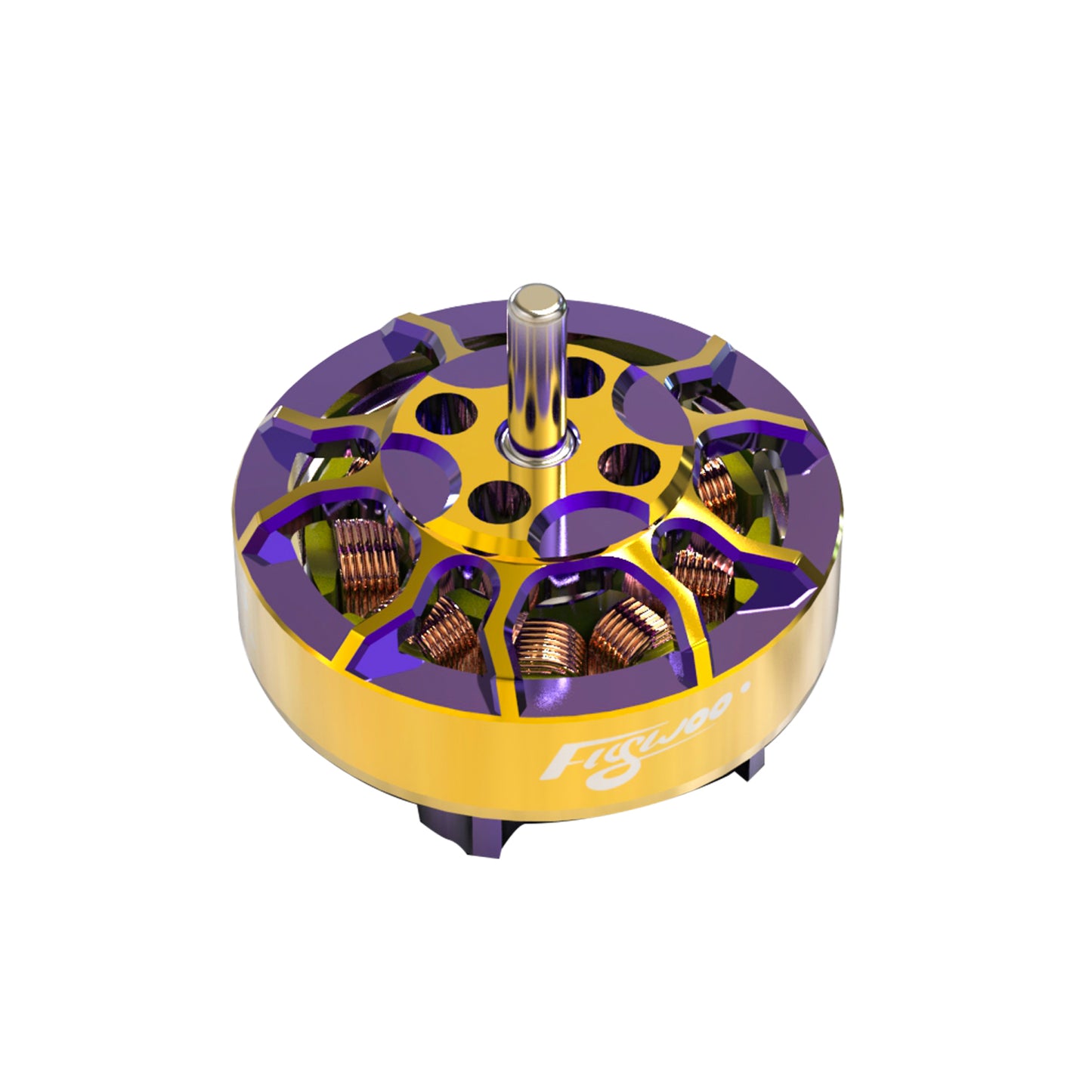 Flywoo ROBO 1202.5 11500KV FPV Motor – Gold/Purple (New Version)