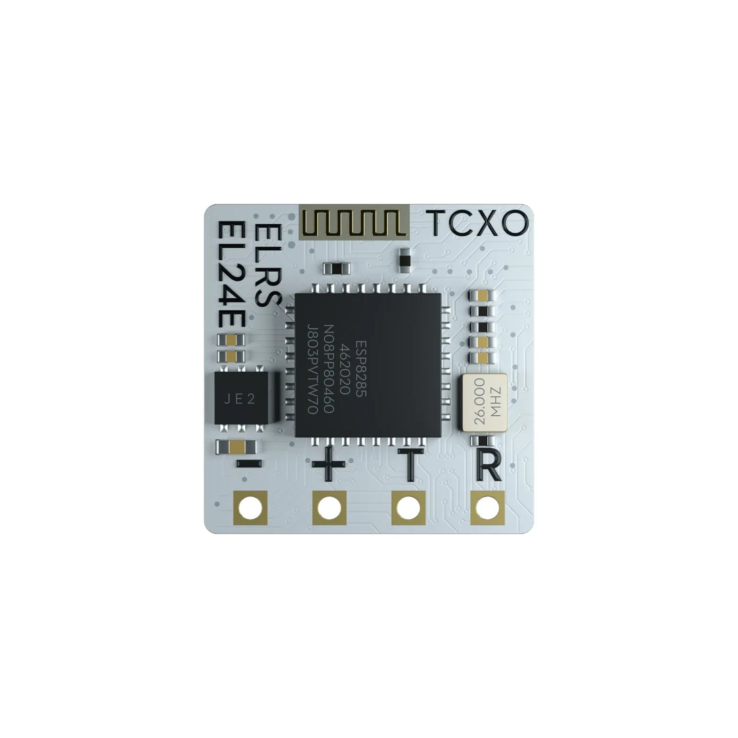 Flywoo TCXO 2.4GHz ELRS EL24E Receiver – Ultra-Light 0.4g