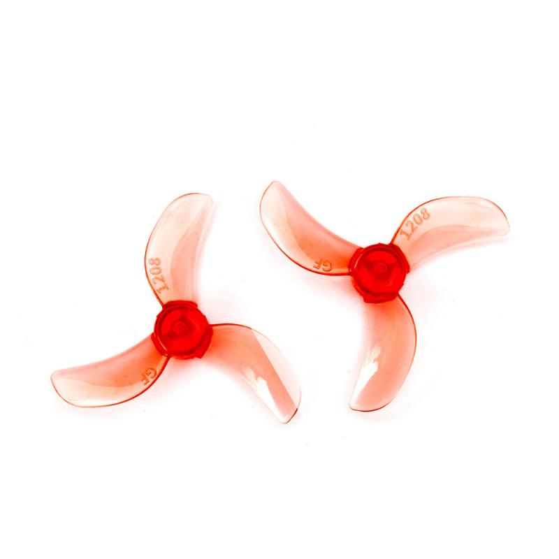 Gemfan 1208-3 31mm 3-Blade Props – Choose Shaft Size & Color (4 Pairs)