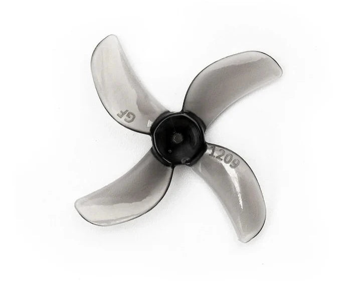 Gemfan 1209-4 31mm 4-Blade Props – Choose Shaft Size & Color (4 Pairs)