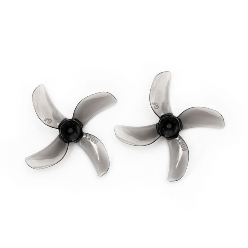 Gemfan 1209-4 31mm 4-Blade Props – Choose Shaft Size & Color (4 Pairs)