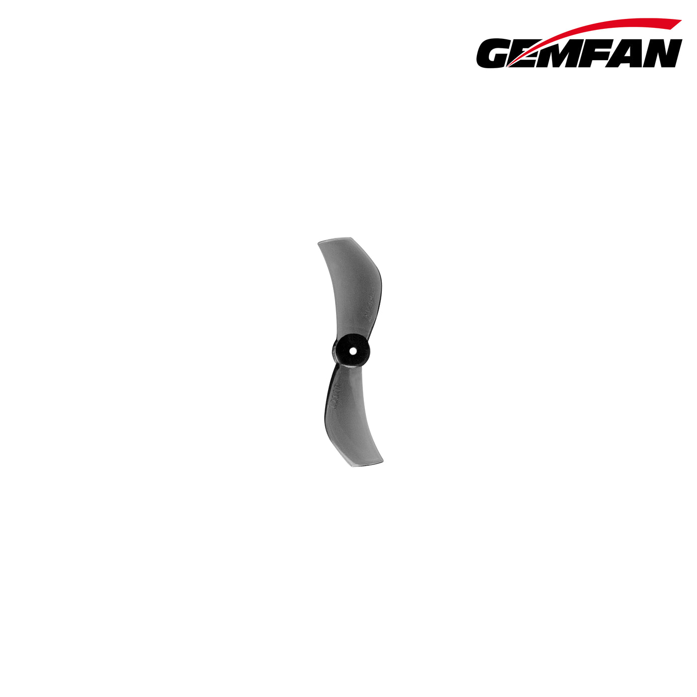 Gemfan 1210-2 31mm Bi-Blade Props – Clear Black (1mm Shaft, 4 Pairs)