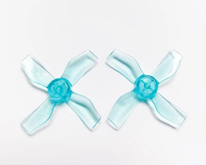 Gemfan 1220 31mm 4-Blade Props (Choose Shaft Size, 4 Pairs)