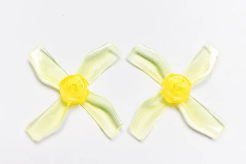 Gemfan 1220 31mm 4-Blade Props (Choose Shaft Size, 4 Pairs)