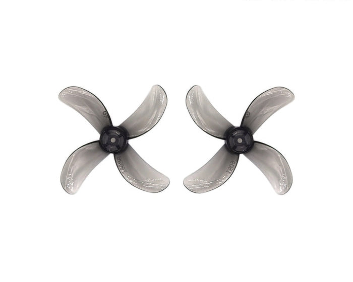Gemfan 1609 40mm 4-Blade Props – Choose Shaft Size & Color (4 Pairs)