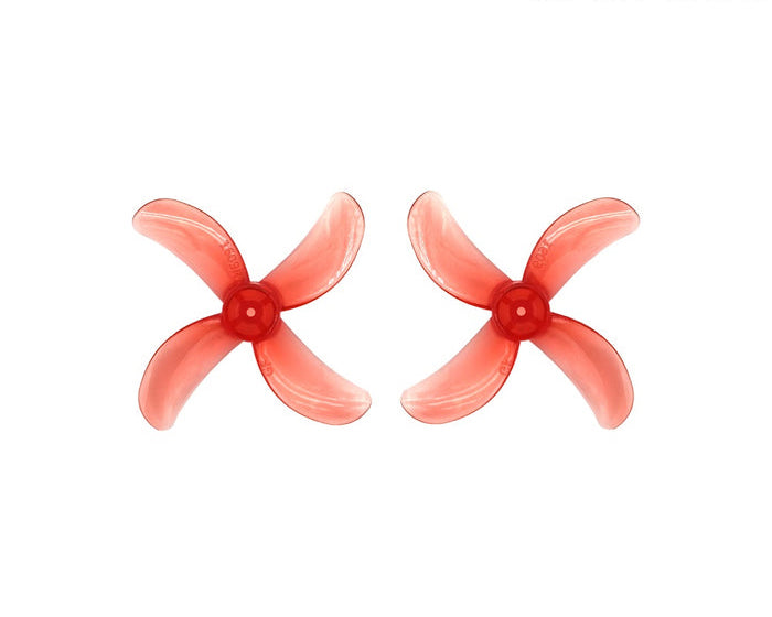 Gemfan 1609 40mm 4-Blade Props – Choose Shaft Size & Color (4 Pairs)