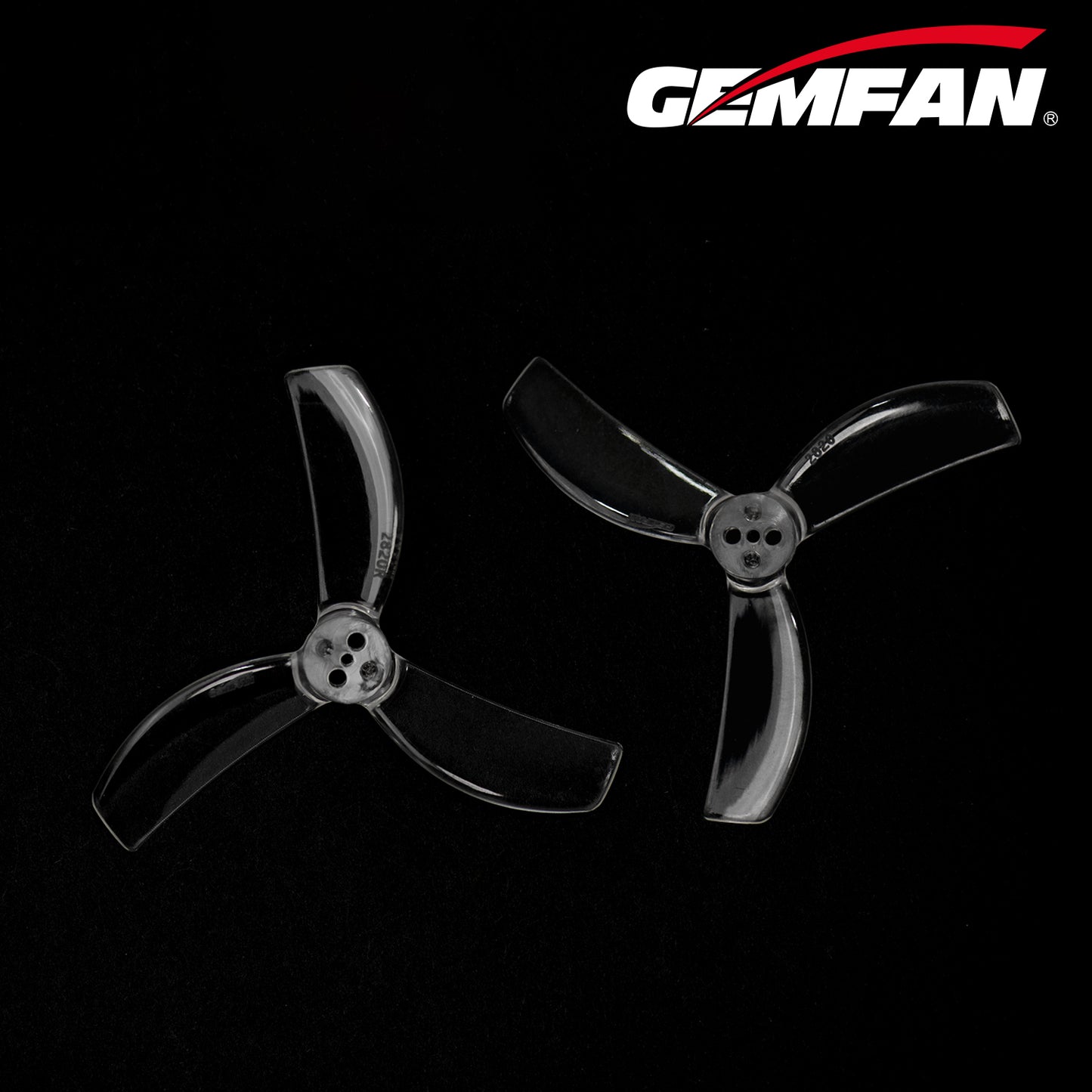 Gemfan 2820-3 3-Blade Propellers – 2.8"x2.0" (2 Pairs)