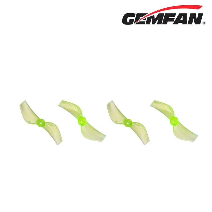Gemfan 35mmS 2-Blade Props – 1mm Shaft (Choose Color, 4 Pairs)