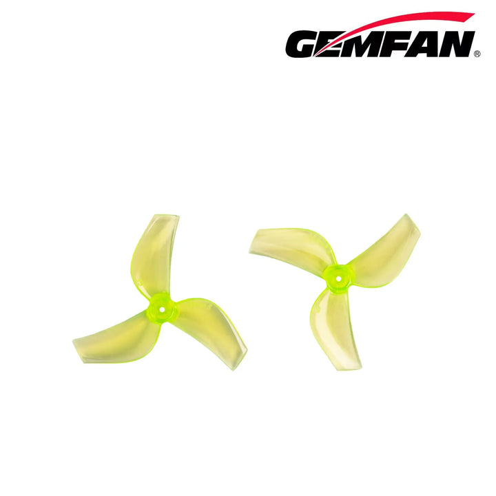 Gemfan 35mmS 3-Blade Props – 1mm Shaft (Choose Color, 4 Pairs)