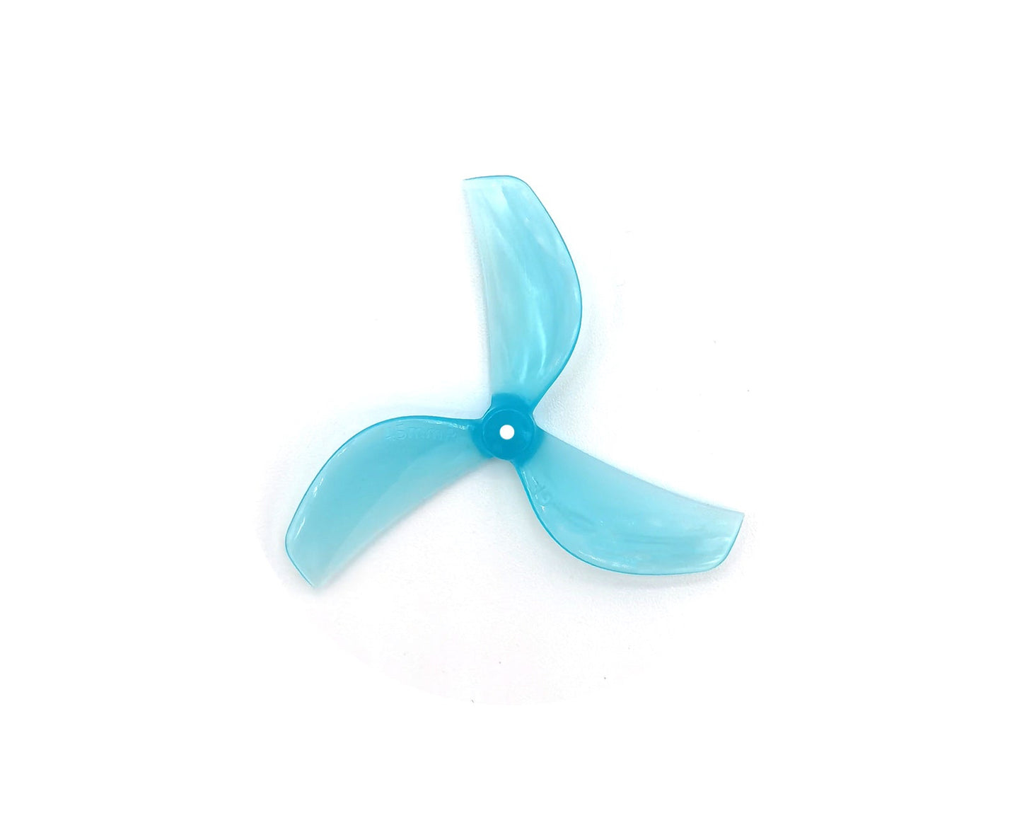 Gemfan 45mm 3-Blade Props – Choose Shaft Size & Color (4 Pairs)