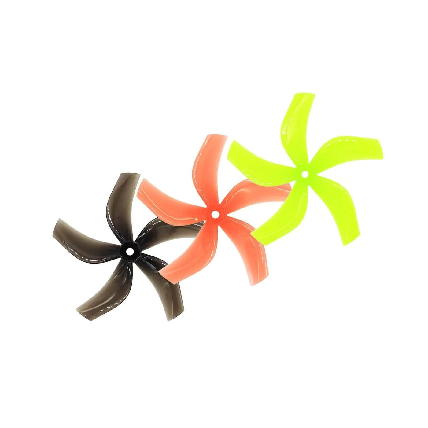 Gemfan D4-5 Ducted 5-Blade Propeller – Lemon Yellow (2 Pairs)