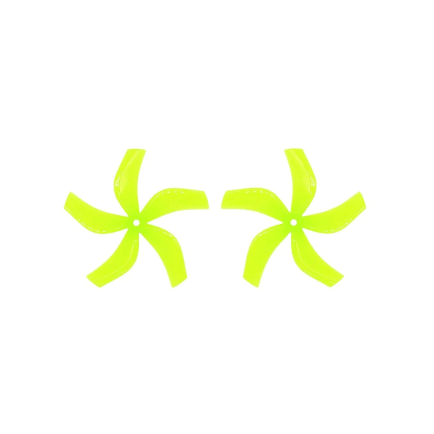Gemfan D4-5 Ducted 5-Blade Propeller – Lemon Yellow (2 Pairs)
