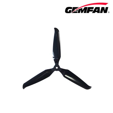 Gemfan F8041 Folding 3-Blade Glass Fiber Nylon Propeller – Black (Unassembled, 1 Pair)
