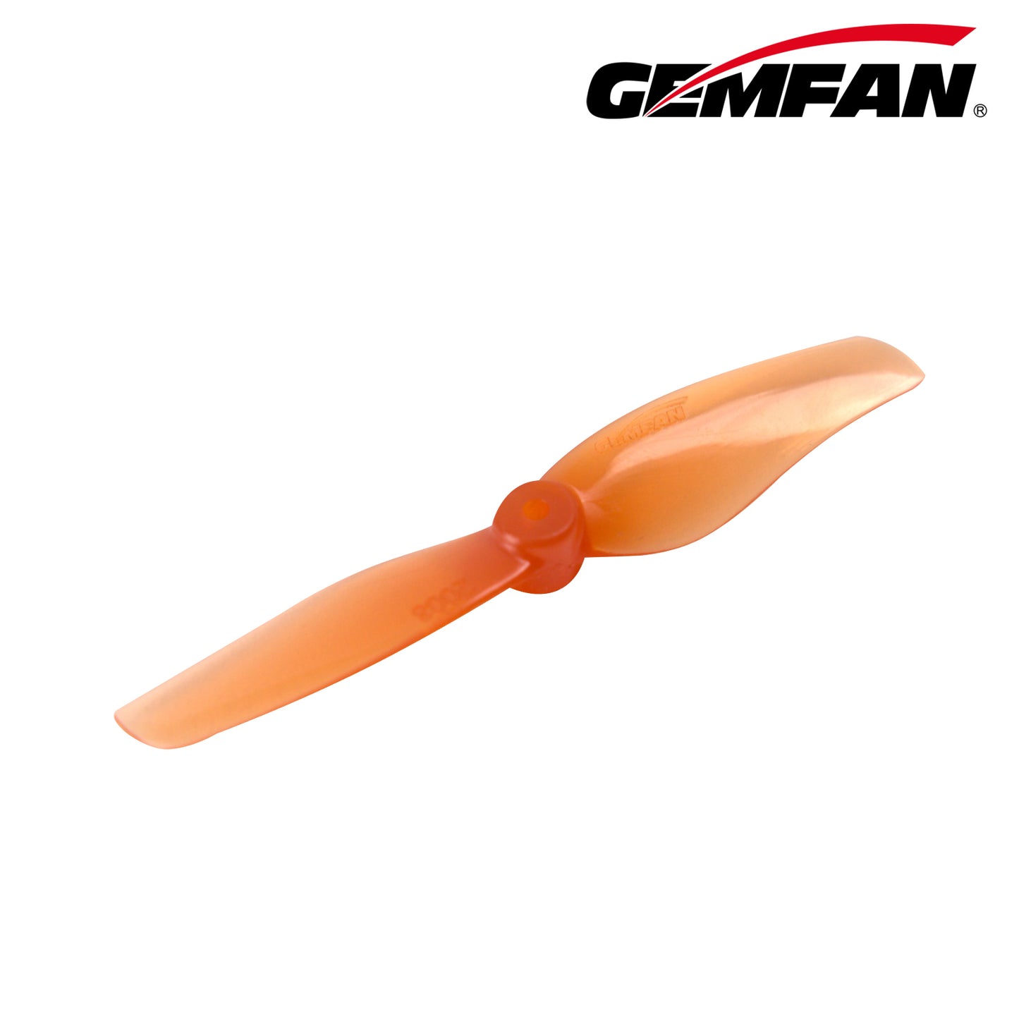 Gemfan Hurricane 2008 2-Blade Props – Orange – 1.5mm Shaft – 4 Pairs