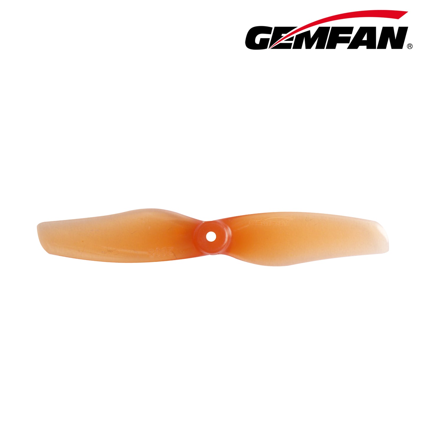 Gemfan Hurricane 2008 2-Blade Props – Orange (1.5mm Shaft, 4 Pairs)