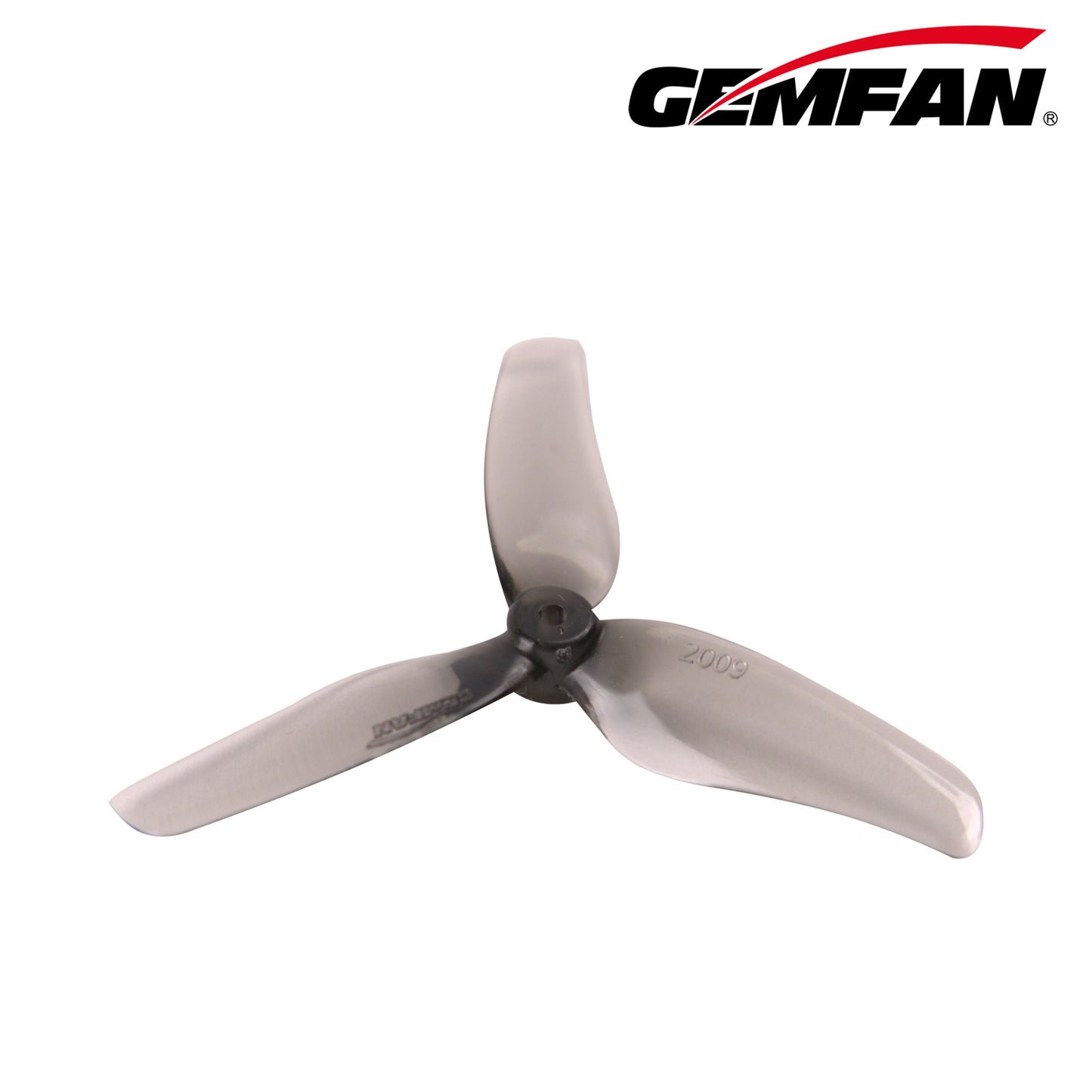 Gemfan Hurricane 2009 3-Blade Props – Choose Color & Shaft Size (4 Pairs)