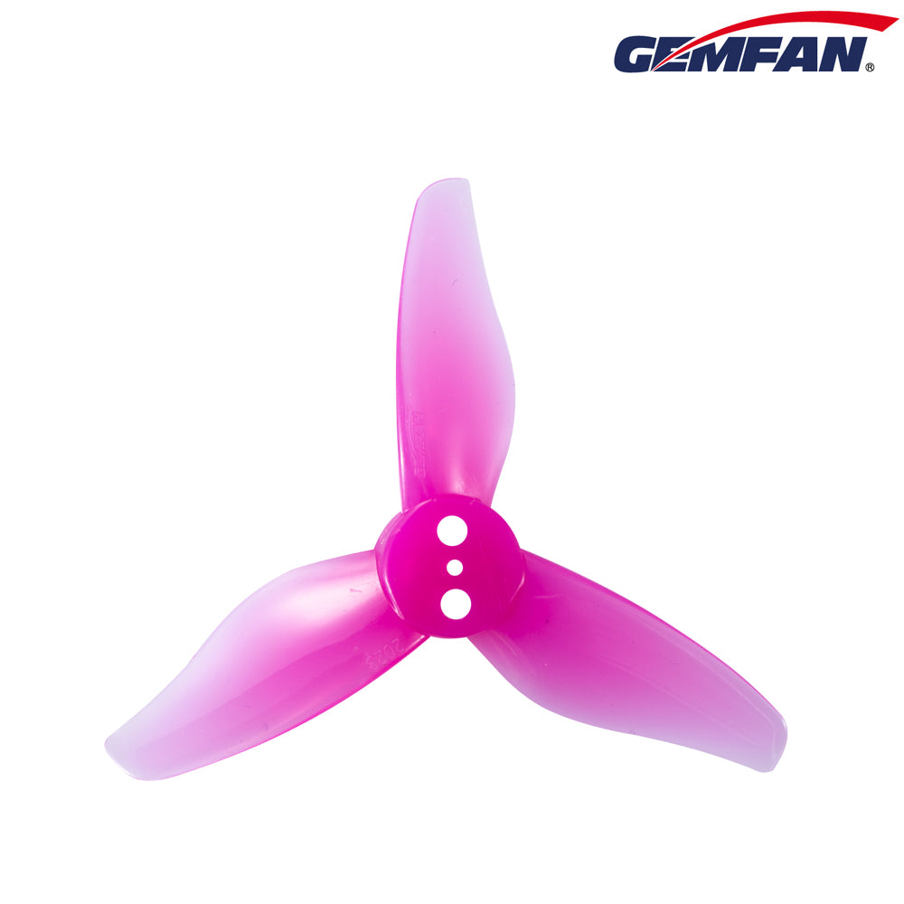 Gemfan Hurricane 2023 3-Blade Props – Choose Color & Shaft Size (4 Pairs)