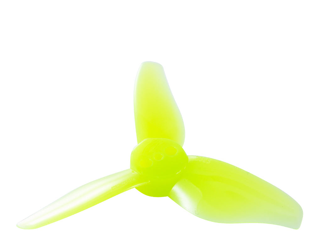 Gemfan Hurricane 2023 3-Blade Props – Choose Color & Shaft Size (4 Pairs)