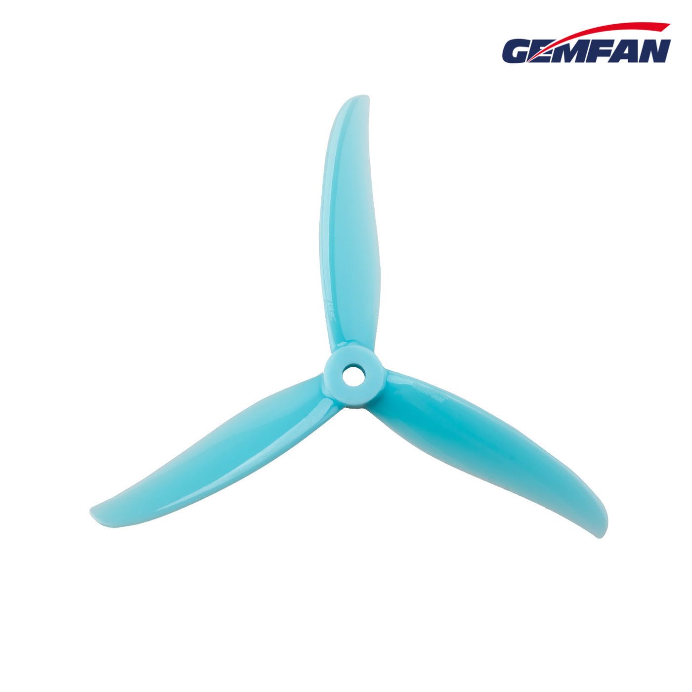 Gemfan Hurricane 4937 3-Blade Propeller – Sky Blue (2 Pairs)
