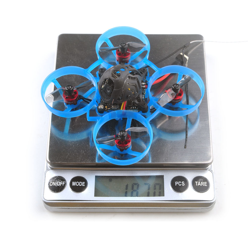 Happymodel Mobula6 ELRS 2.4GHz 1S 65mm Brushless FPV Whoop Drone (Race 25000KV- Blue Frame)