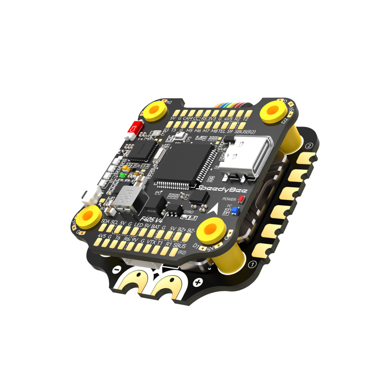 SpeedyBee F405 V4 BLS 60A 30x30 FC & ESC Stack – High-Performance 3-6S Flight Controller and ESC Combo