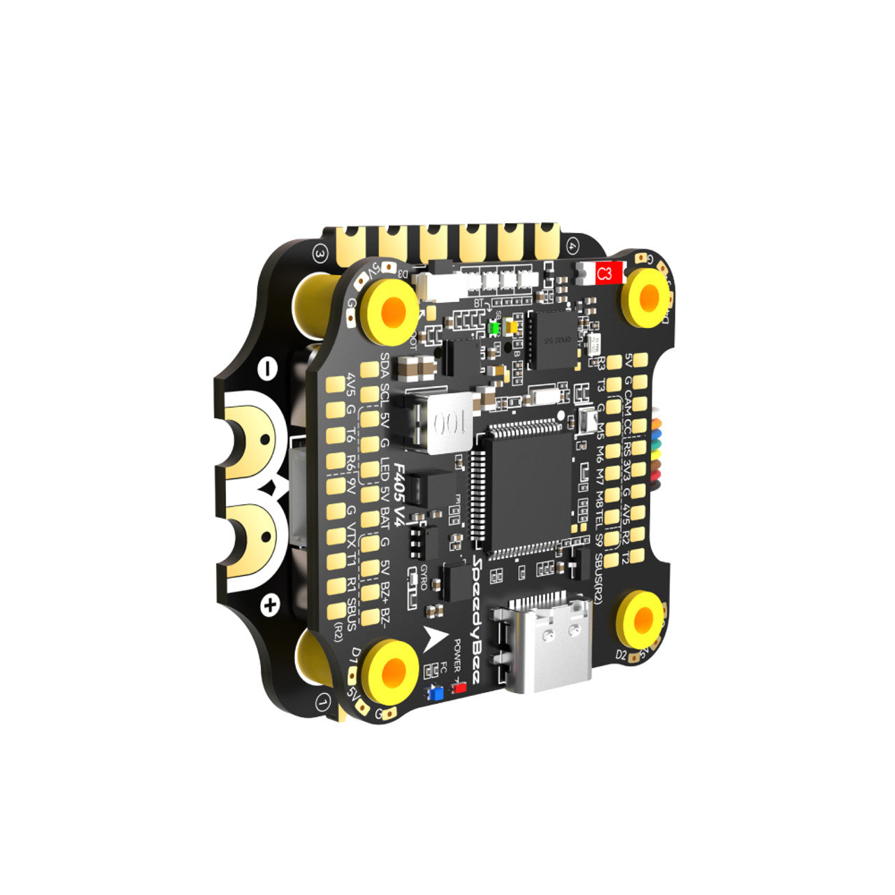 SpeedyBee F405 V4 BLS 60A 30x30 FC & ESC Stack – High-Performance 3-6S Flight Controller and ESC Combo
