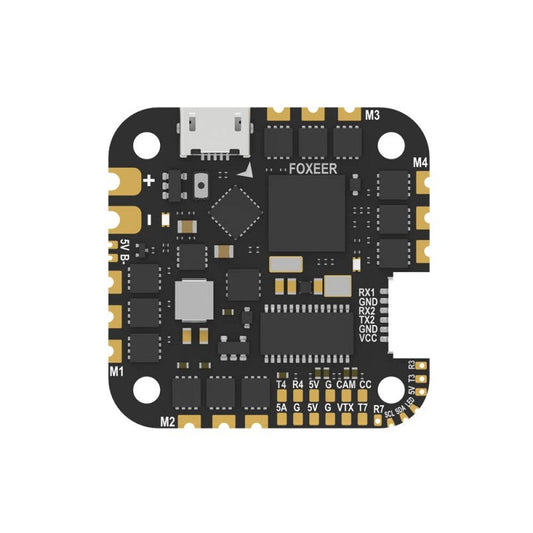 Foxeer Reaper V4 F745 MPU6000 45A Bluejay Blheli-S 2-6S AIO Flight Controller/ESC - 25.5x25.5mm