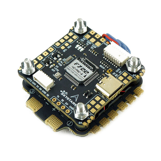 Skystars F7HD Stack F722HD Pro 4 Flight Controller & KM65A Blheli_32 F4 128KHz 65A 4in1 ESC - 30 x 30mm