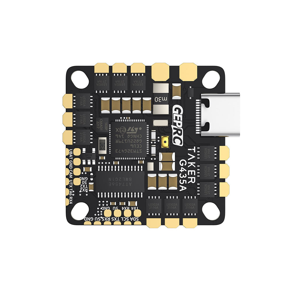 GEPRC TAKER G4 35A AIO Flight Controller and 2-4S 35A ESC - 25x25mm