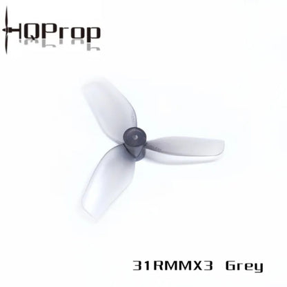 HQ Ultralight Whoop Prop 31MMx3 1.2x1.1x3 PC 1mm Shaft (2CW+2CCW) - Choose Color