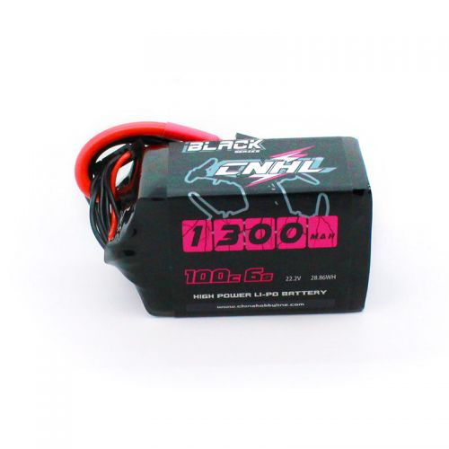 CNHL Black Series 1300MAH 22.2V 6S 100C Lipo Battery - XT60