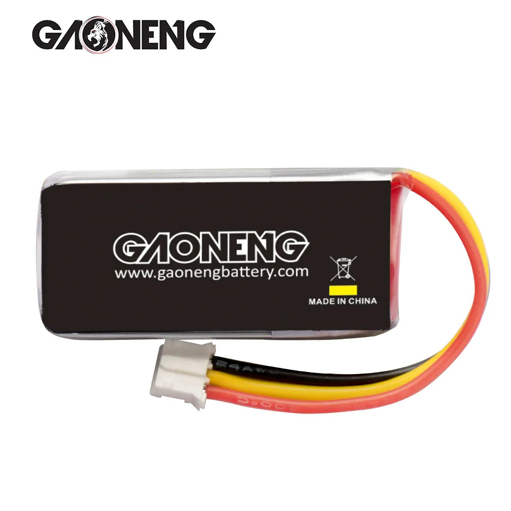 Gaoneng GNB 2S 7.4V 350mAh 60C Lipo Battery PH2.0 3Pin Connector