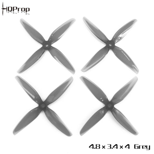 HQ Prop 4.8x3.4x4 Quadprop (2CW+2CCW) GREY